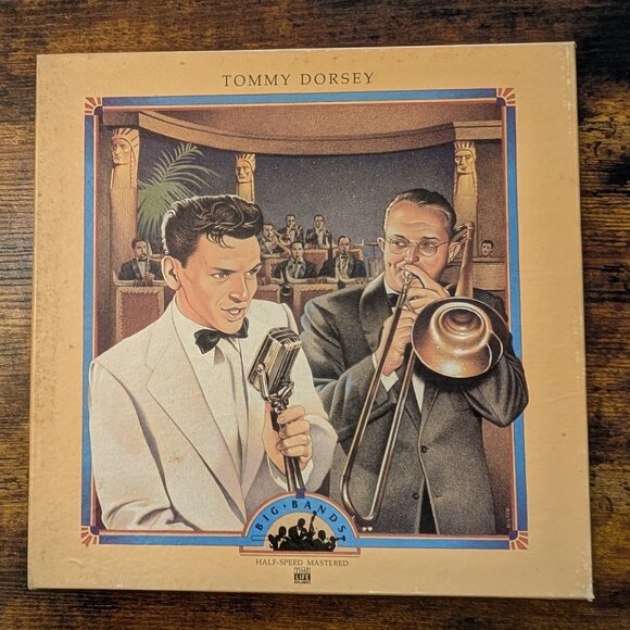 Tommy Dorsey Big Band Time Life 2 LP Record Set Half Speed Mastered box set - Picture 1 of 9